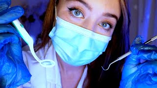 ASMR Dentist Roleplay  INTENSE Scaling and Picking [upl. by Faydra]