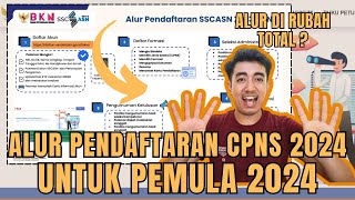 DAFTAR CPNS UNTUK PEMULA  BEGINI ALUR PENDAFTARAN CPNS 2024 LENGKAP DARI BUAT AKUN SAMPAI LULUS [upl. by Talanian]