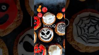 Spooky amp Fun Halloween Chocolate Cookies recipe 🎃👻 InvoqChef [upl. by Lletnahs]