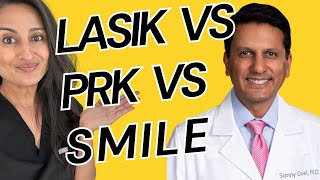 Surgeons Explain Types Of Laser Eye Surgery LASIK PRK vs SMILE Eye Surgery ICL Lens Exchange [upl. by Farver]