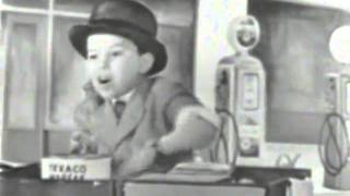 VINTAGE 1950 TEXACO COMMERCIAL amp COMEDY SKIT [upl. by Ardekan]