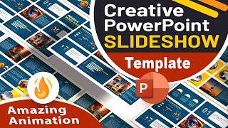 Free Creative Animation in PPT🥵🥵 How to Make Animation in PPT Presentation visionaapka powerpoint [upl. by Melas111]