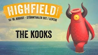 THE KOOKS auf dem Highfield 2015 [upl. by Nathanial155]