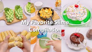 【ASMR】お気に入りスライムまとめ【音フェチ】My Favorite Slime Compilation [upl. by Madelena]