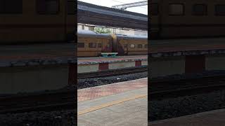 Pondicherry Circar Express travelvlog pondicherry express train chennai railway trending [upl. by Maurie]