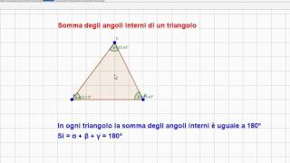 Generalità sui triangoli [upl. by Nnoj]