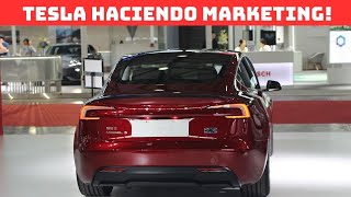 Tesla empieza a hacer Marketing [upl. by Aivle]