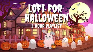 🎃 spooky lofi for halloween 🎃  🍬 1 hour 🍬  lofi louis 🐰 🥕 [upl. by Hersch]