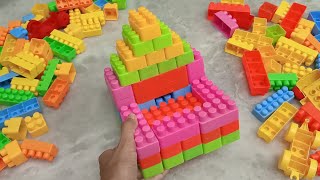 Building Blocks for Kids  Blocks Throne  Blocks Games  Blocks Toys Blocks Building Throne [upl. by Odnamra397]