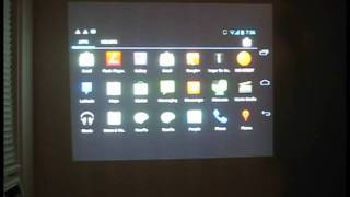 Android Kinect Projector Interface w System Access [upl. by Ylremik]