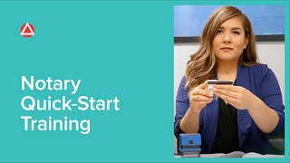 Notary QuickStart Training [upl. by Akram]