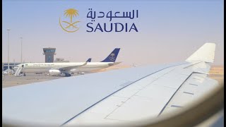 Saudi Airlines Riyadh to Istanbul  SV263 Airbus A330 Trip Report [upl. by Ellett]