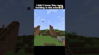 Who put those there 🙏😭  minecraft minecraftshorts minecraftmemes [upl. by Midis]