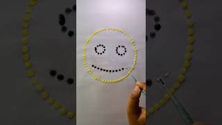 Smile 😃 water drops art art viralvideo shortvideos [upl. by Tnairb]