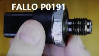 HAZ ESTA PRUEBA antes de CAMBIAR el sensor de PRESIÓN del RIEL por FALLO P0191 [upl. by Chisholm]