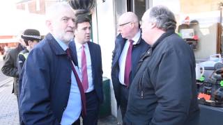 Jeremy Corbyn surprises Willenhall residents with West Midlands visit [upl. by Arand]