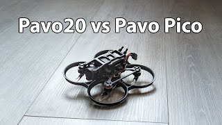 Pavo20 vs Pavo Pico Battle of the DJI Cinewhoops [upl. by Granoff149]