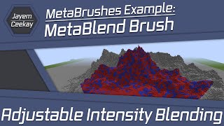 MetaBrushes Example MetaBlend Brush 20 [upl. by Ovida]