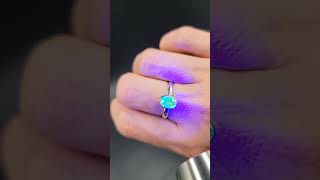 Hyalite Opal opalring engagement [upl. by Josler]