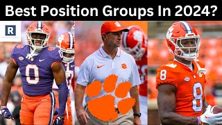 Clemson Football Position Rankings  Clemson Football 2024 [upl. by Gnaig]