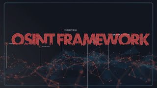 OSINT Framework Website con diferentes modulos 🔎 [upl. by Htevi]