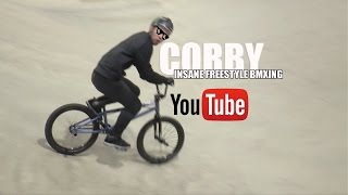 CORBY  INSANE FREESTYLE BMXING [upl. by Accisej]