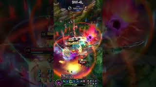 RAID BOSS MORDE 1v9 leagueoflegends mordekaiser shorts 1v9 [upl. by Norihs]