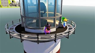 NUEVOS TRAJES Y MAPA  GANG BEASTS  WILLY VS FARGAN VS VEGETTA [upl. by Refotsirk]