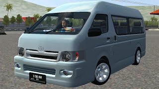 MOD BUSSID TOYOTA HIACE COMMUTER  Bus Simulator Indonesia [upl. by Filia]