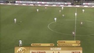 Stagione 20062007  Palermo vs Inter 12 [upl. by Garrek78]