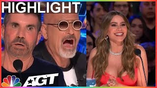 Magician Sacred Riana raises and the episode went down in history at Americas Got Talent 2023 [upl. by Dyrrej]