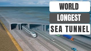 How the world longest underwater tunnel was built [upl. by Ardeid]