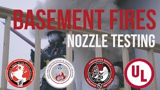 Basement Fire Nozzle Testing [upl. by Learsiy69]