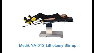 How to fix Lithotomy Stirrup to surgical table [upl. by Bourgeois460]