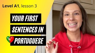 How to introduce yourself in European Portuguese  Talk about your origin nationality and job [upl. by Gnad553]