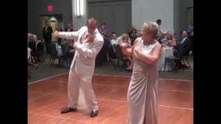 Energetic MotherSon First Wedding Dance [upl. by Brunk]