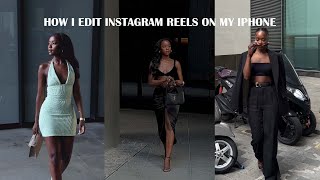 HOW I EDIT INSTAGRAM REELS ON MY IPHONE SPLICE APP [upl. by Nesmat146]