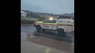 Early morning WA police response RB105 [upl. by Aibsel]