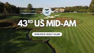 Kinloch Golf Club hosts the 43rd US Mid Am [upl. by O'Donovan]