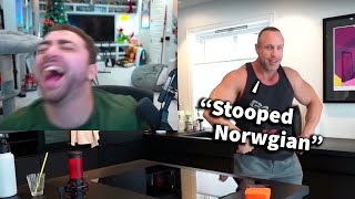 Mizkif loses it to Knuts Norway rant [upl. by Aneeg736]