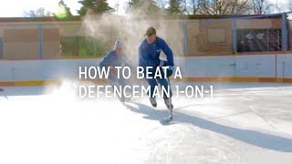 How to Beat a Defenceman 1on1 [upl. by Alleris222]