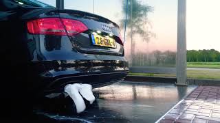 Audi A4 B8 TFSI SuperSprint exhaust sound [upl. by Filmer]