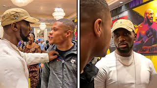 BREAKING Terence Crawford ALMOST FOUGHT Devin Haney LIVE [upl. by Middleton]