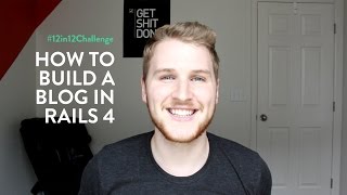 How to build a blog in rails 4 [upl. by Darsie]