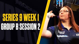 Can Gemma Hayter Get Over The Line👀  Darts  Series 9 Week 1  Group B Session 2 [upl. by Nellak986]