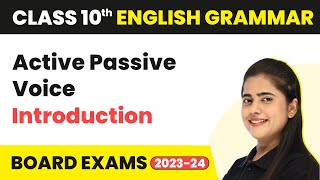 ActivePassive Voice  Introduction  English Grammar [upl. by Skardol200]