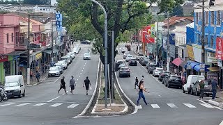 Valinhos seguindo a pé um passeio pelo centro da cidade [upl. by Odragde]