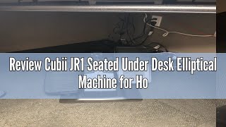 Review Cubii JR1 Seated Under Desk Elliptical Machine for Home Workout Aqua Holiday Fitness Gift [upl. by Riggall661]