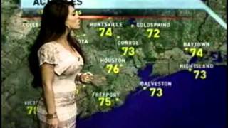 Breves AM Telemundo Houston Weather and Traffic Apr21 Cindy Burbano [upl. by Hgeilyak]