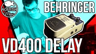 Behringer VD400 Vintage Delay Demo  Mr Dependable [upl. by Htenaj]